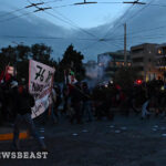 Πορεία υπέρ της Παλαιστίνης στο κέντρο της Θεσσαλονίκης