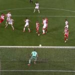 Ολυμπιακός – Φιορεντίνα: Ο Τζολάκης σταμάτησε εντυπωσιακά τον Κουαμέ και κράτησε το μηδέν