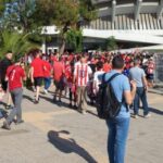 LIVE από ΣΕΦ, Πασαλιμάνι και OPAP Arena: Παροξυσμός από χιλιάδες κόσμου του Ολυμπιακού για τον τελικό