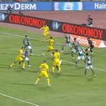 Κύπελλο Ελλάδας Betsson: Με 10 ο Παναθηναϊκός από το 51′, αποβλήθηκε ο Κώτσιρας με δεύτερη κίτρινη