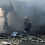 Ηλεία: Έκαψαν το λυόμενο που έμενε ο 37χρονος την ώρα της κηδείας