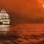 Φωτιά στην Άνδρο: Μήνυμα του 112 για εκκένωση τεσσάρων περιοχών