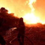 Φωτιά στο Μέγα Δέρειο Έβρου κοντά στο Δάσος της Δαδιάς – «Στη μάχη» και εναέρια μέσα