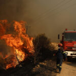 Καλύτερη η εικόνα από τη φωτιά στα Σελλιά Ρεθύμνου