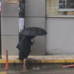 Διακοπή κυκλοφορίας στην Πειραιώς, στο ρεύμα προς Πειραιά, λόγω της κακοκαιρίας