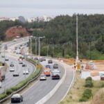 Ξεκίνησε η κατεδάφιση της γέφυρας Πανοράματος στην Περιφερειακή Οδό της Θεσσαλονίκης