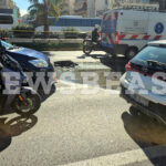 Άνοιξε τρύπα στη Συγγρού από σπασμένο αγωγό ύδρευσης