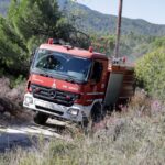 Φωτιά σε δασική έκταση στην περιοχή Λέπρεο στη Ζαχάρω Ηλείας