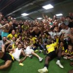 Πρωταθλήτρια ΑΕΚ: Τρελάθηκε ο Ηλιόπουλος, έξαλλοι πανηγυρισμοί με παίκτες και οπαδούς