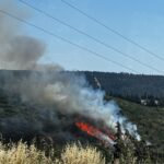 Φωτιά τώρα σε χαμηλή βλάστηση στον Έβρο