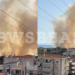 Φωτιά τώρα στη Θεσσαλονίκη – Ενεργοποιήθηκε το 112 για ετοιμότητα των κατοίκων