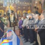Ρέθυμνο: Θρήνος και οδύνη στην κηδεία του 58χρονου ήρωα πυροσβέστη, Εμμανουήλ Στρατιδάκη