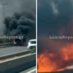 Φωτιά τώρα στη Θήβα – Επιχειρούν και εναέρια