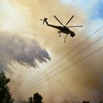 Φωτιά στο Νότιο Πήλιο – Μήνυμα 112 στους κατοίκους της περιοχής