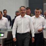 Με το Μετρό Καλαμαριάς έφτασε στα εγκαίνια ο Κυριάκος Μητσοτάκης – Ο Πρωθυπουργός ήταν ο πρώτος επιβάτης σήμερα – ΒΙΝΤΕΟ – ΦΩΤΟ