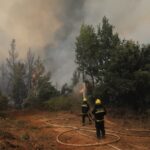 Φωτιά στο Νότιο Πήλιο – Μήνυμα 112 στους κατοίκους της περιοχής
