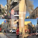 Αυτοκίνητο «προσγειώθηκε» σε αυλή σπιτιού στην Καστοριά: Παρά τρίχα γλίτωσαν οι κάτοικοι – Δείτε βίντεο και φωτογραφίες