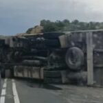 Καστοριά: Αυτοκίνητο «προσγειώθηκε» σε αυλή σπιτιού – Δείτε σοκαριστικές εικόνες