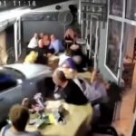 Θεσσαλονίκη: Μεθυσμένος οδηγός «μπούκαρε» με το αυτοκίνητο σε ουζερί [βίντεο]