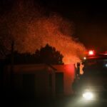 Καθίζηση οδοστρώματος στον Χολαργό – Απαγορεύτηκε η διέλευση οχημάτων στην οδό Καρπάθου